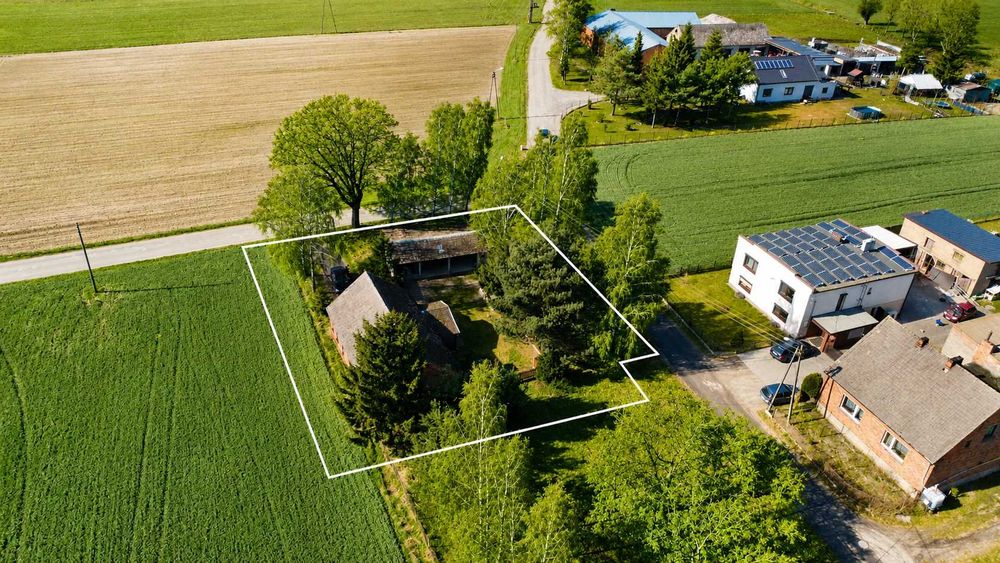 Dom 100 m2 blisko Krotoszyna | działka 1203 m² | do remontu