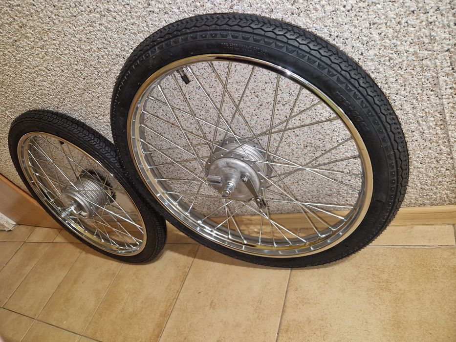 Odrestaurowane kola r19 cali Romet komar 50t1 3 biegowy 2375 sztywniak