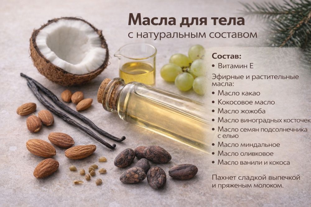 Масло для тела 18мл | для лица,рук.|масляная сыворотка/масляные духи