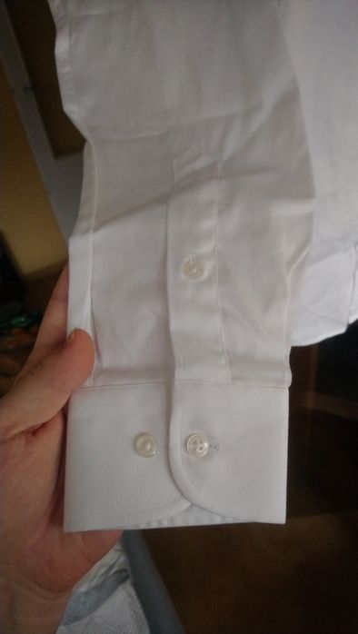 Koszula biała elegancka męska Giacomo Conti