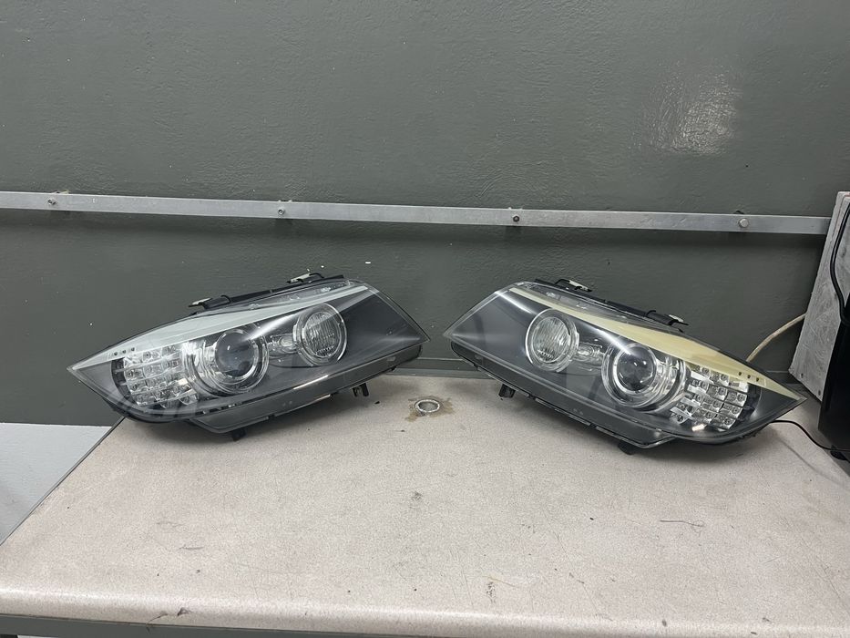 Bmw e90 e91 M3 lampy lift bi xenon reflektory skretne  lci