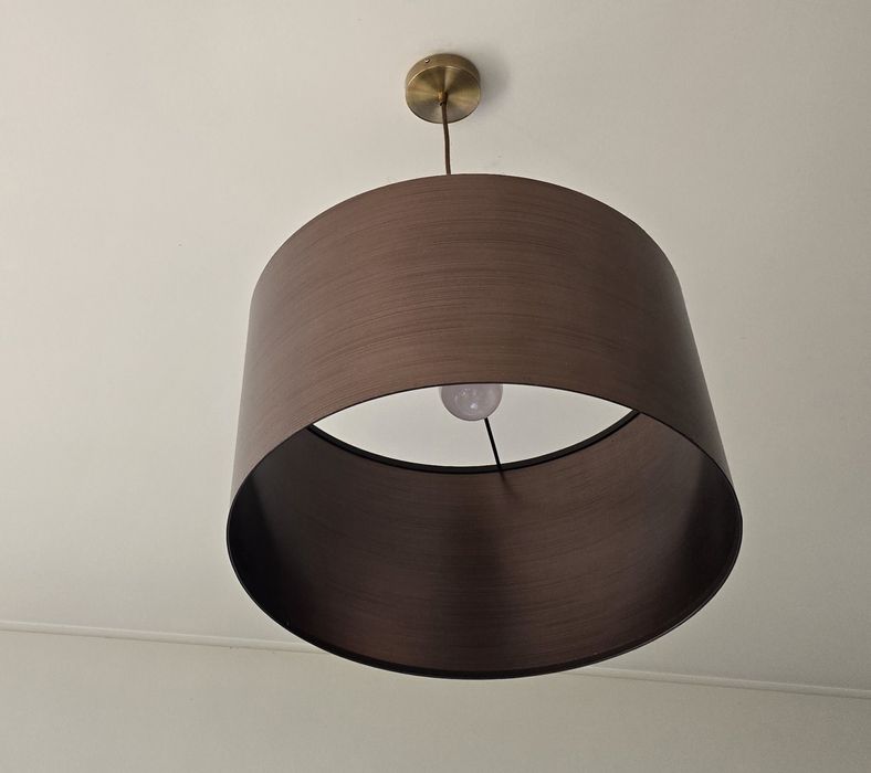 Candeeiro como novo conjunto com o do tecto