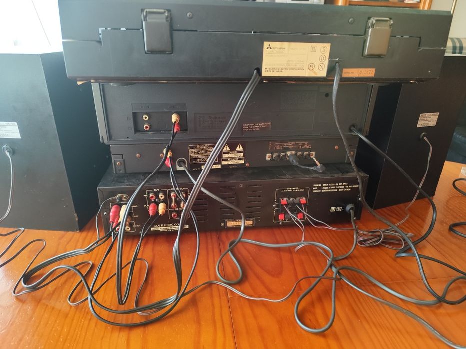 Aparelhagem de som vintage