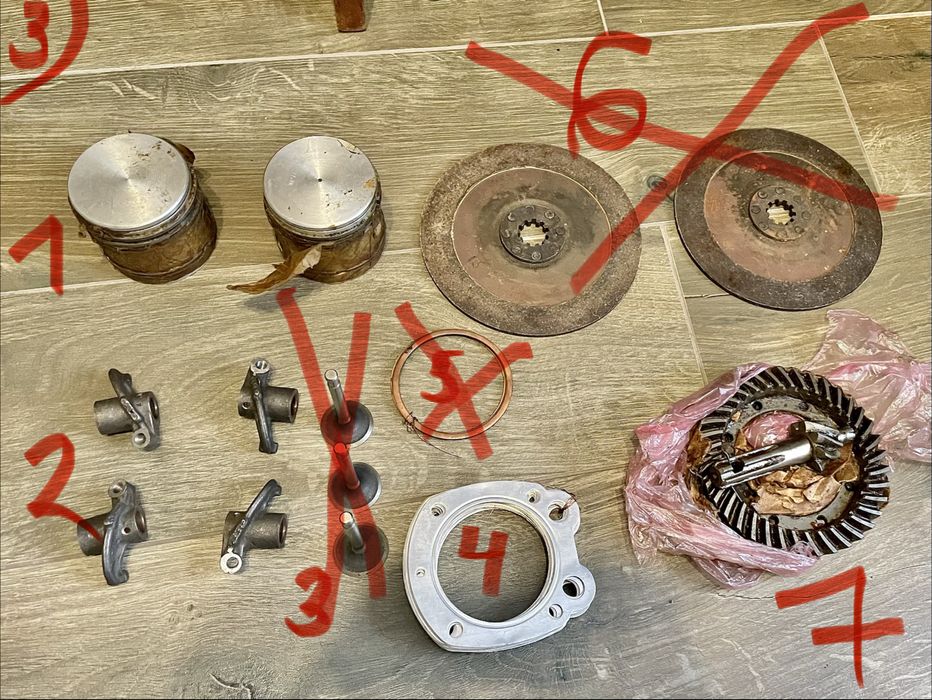 Мотозапчастини Іж,Jawa,Урал,Дніпро,Верховина,Мінськ,Муравей,Дирчік