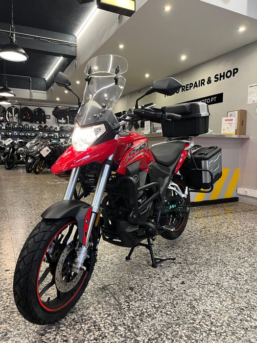 VORTEX RX1 125 cc de 2022 em Óptimo estado com 3 malas e Crashbars