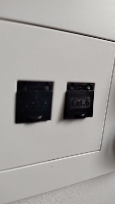 Gniazdo komputerowe podwojne