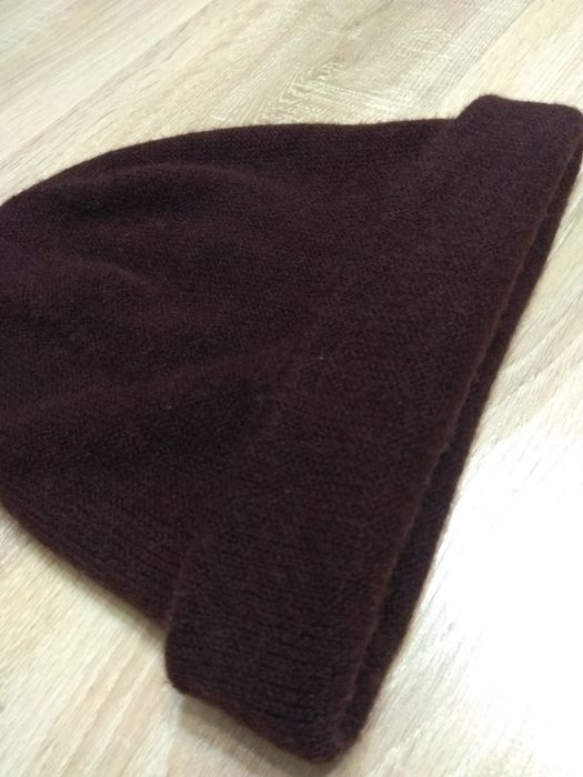 Reserved Ciemny Burgund Czapka Unisex
