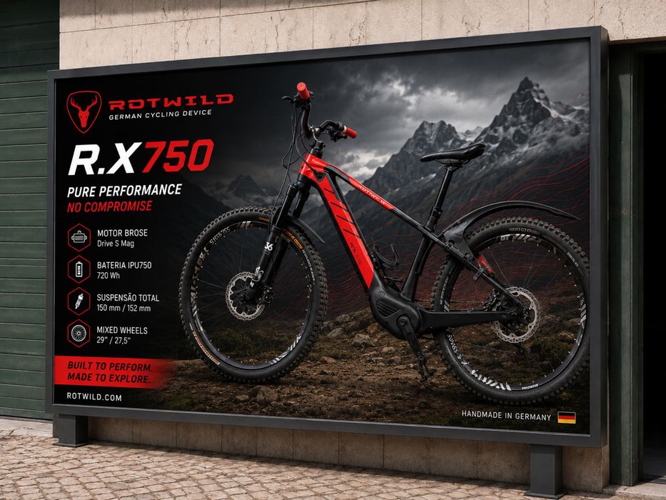 Bicicleta Rotwild RX750 Carbono