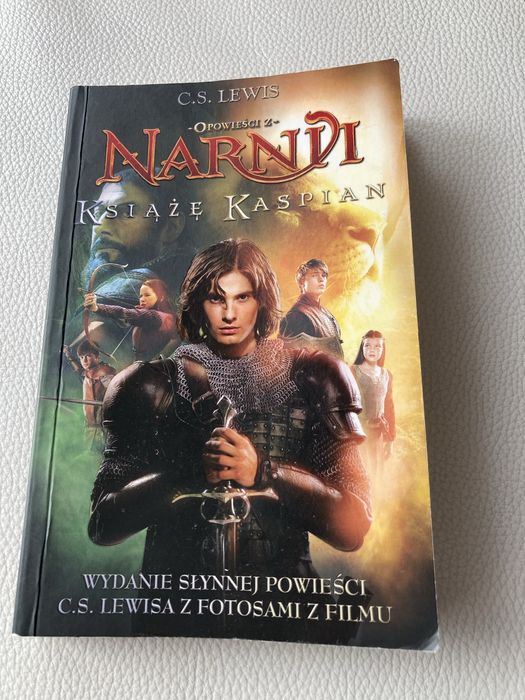 Książka opowieści z Narnii książę Kaspian