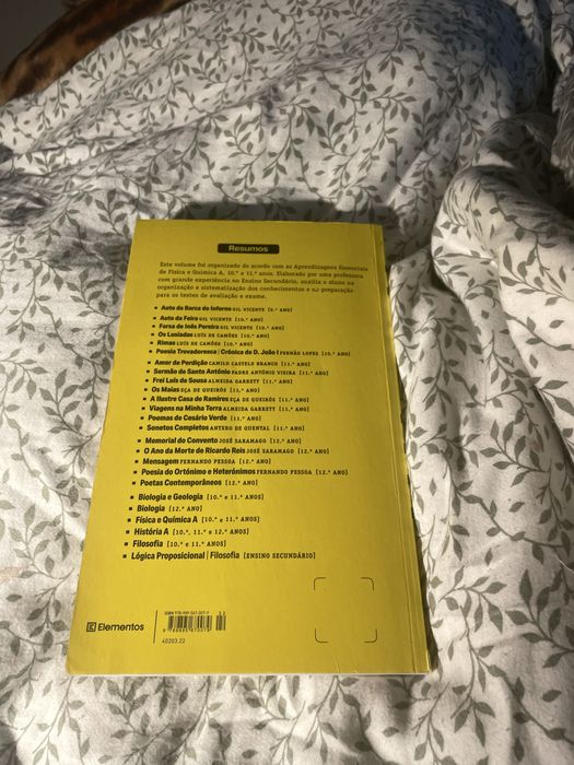 Livro resumos física e química A