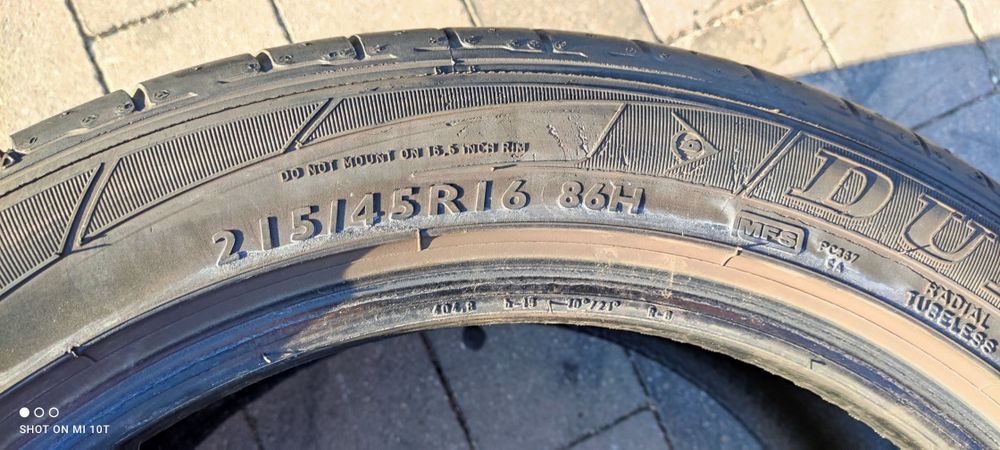 215/45R16 Dunlop SP Sport MAXX