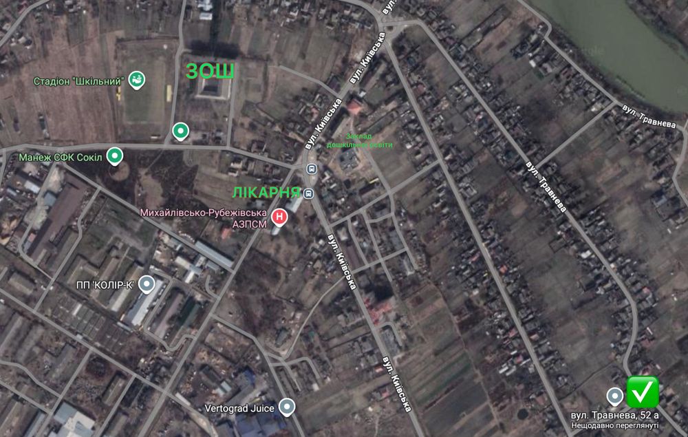 Будинок 48м2 на 8 сотках землі в Михайлівка-Рубежівка сертифікат, вулиця Травнева 52А