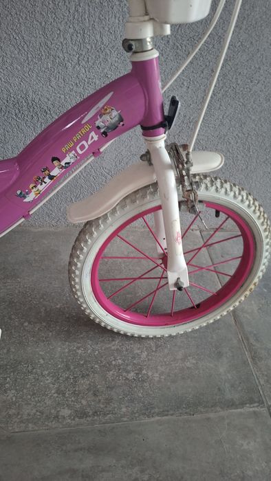 Bicicleta menina Patrulha Pata