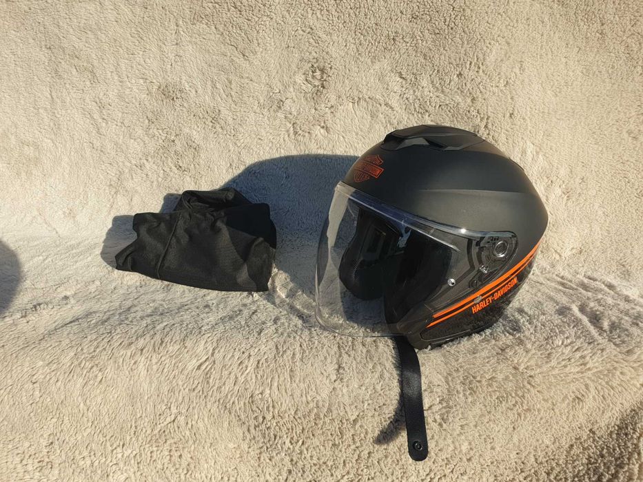 Harley Davidson H33 Maywood 2 rozm M Kask motocyklowy z blendą