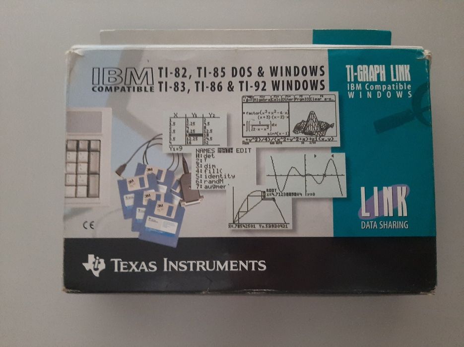 Calculadora grafica Texas Instrument  TI-86  com caixa e cabo PC original
