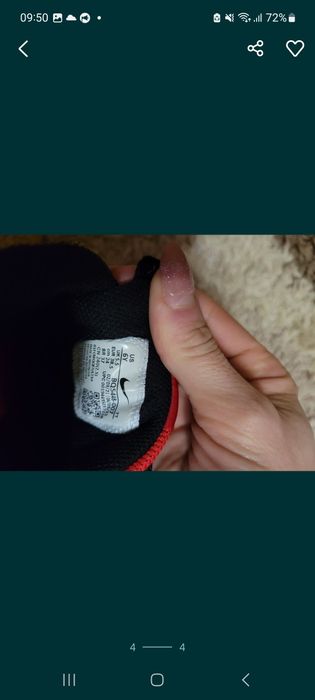 Кросівки Nike оригінальні на хлопчика розмір 38,5 і 39