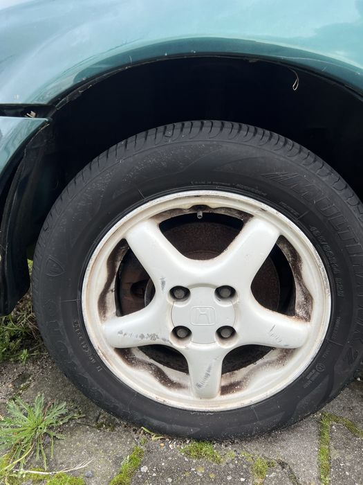 Vendo 4 jantes furaçao 4x100 de honda civic