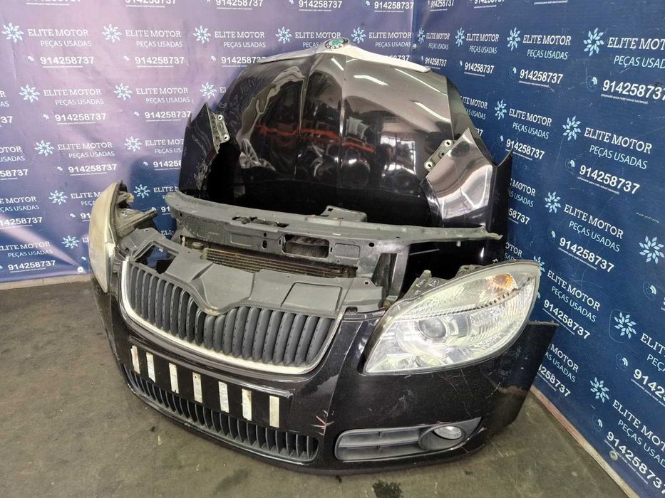 Frente completa usada SKODA FABIA 2009 II capot parachoques oticas gua