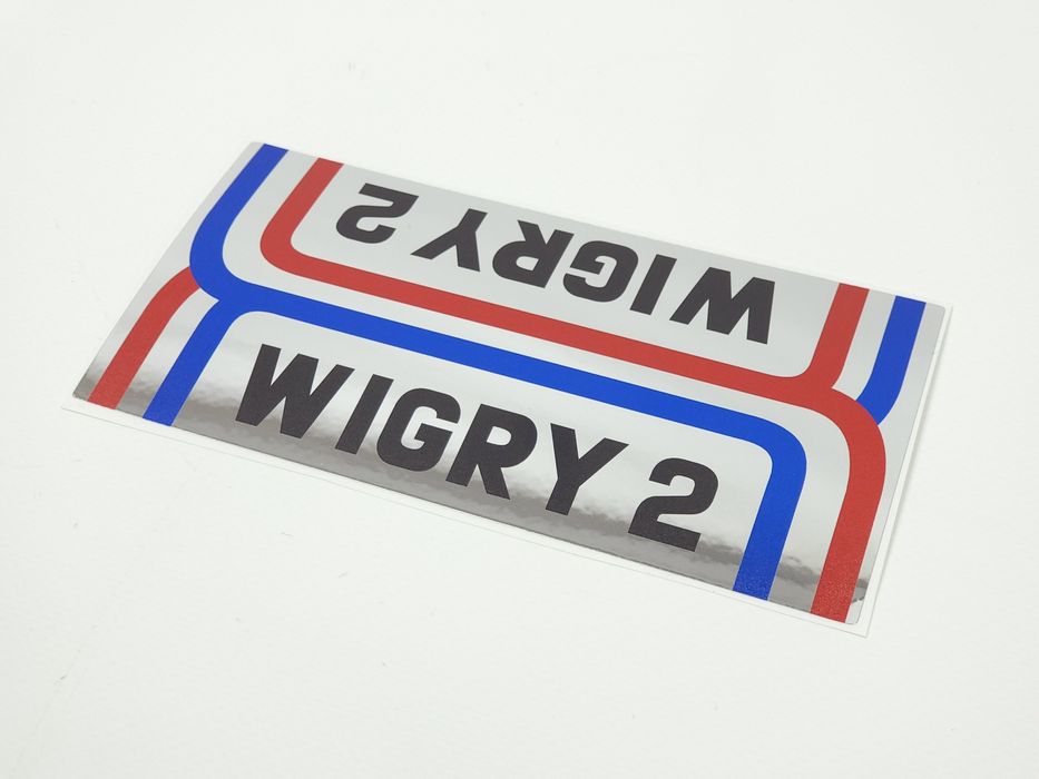 NOWA Naklejka Romet Wigry 2 na ramę Emblemat