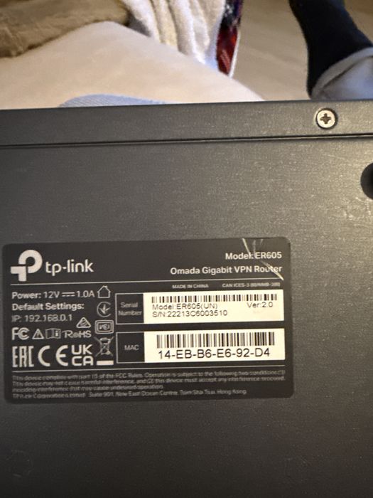 Gigabit VPN Router Omada TP-Link