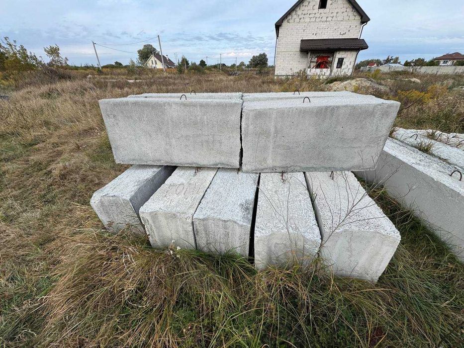 Нові фундаментні блоки ФБС 9.4.6 ФБС 12.4.6 ФБС 24.4.6