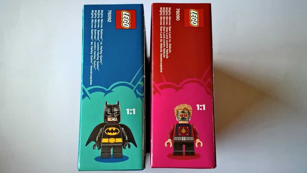 Lego Super Heroes Mighty Micros sets selados Lote vários