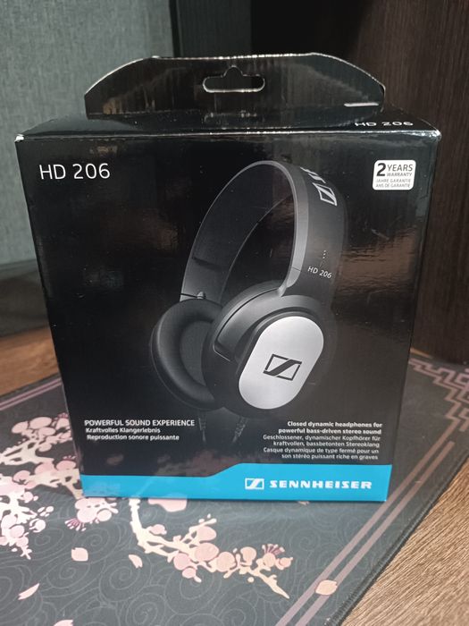 Навушники Sennheiser HD 206. Нові. Торг можливий