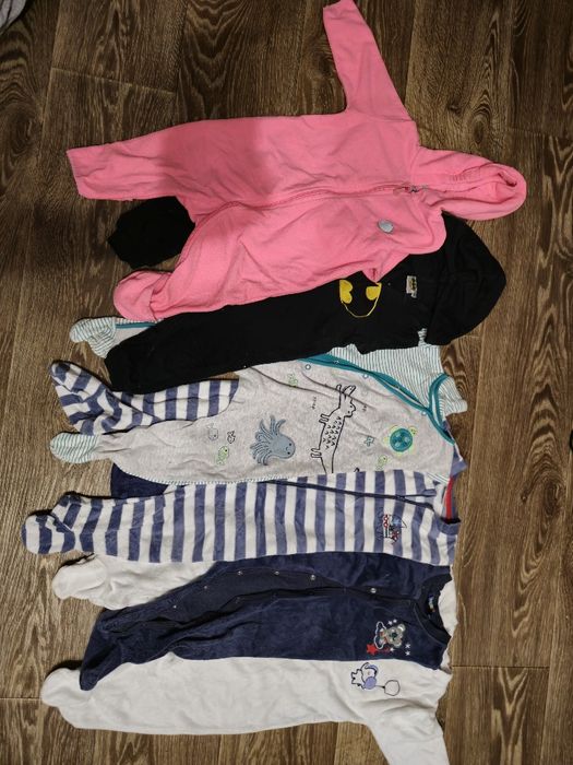 Дитячі ромпери/комбези Luplilu, Culclub, Fix. Кофти, штани Gap. Лот.