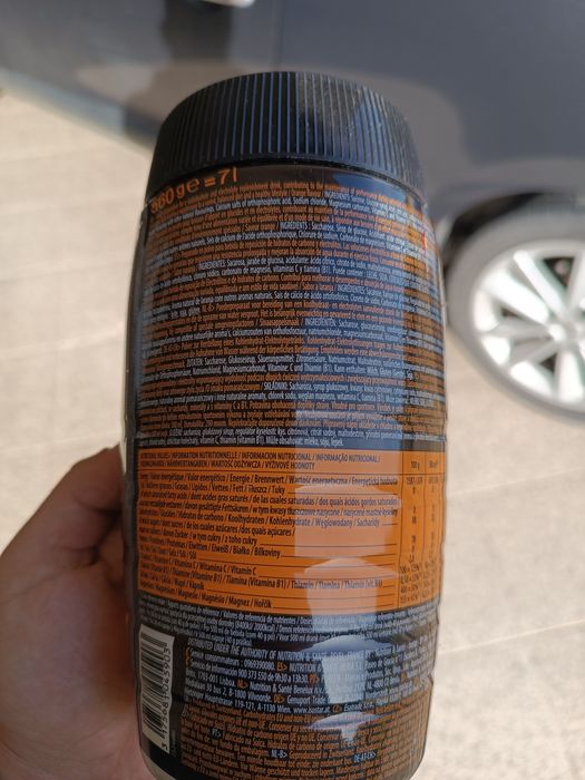 ISOSTAR - Bebida Isotónica em Pó de Laranja 560 gr.