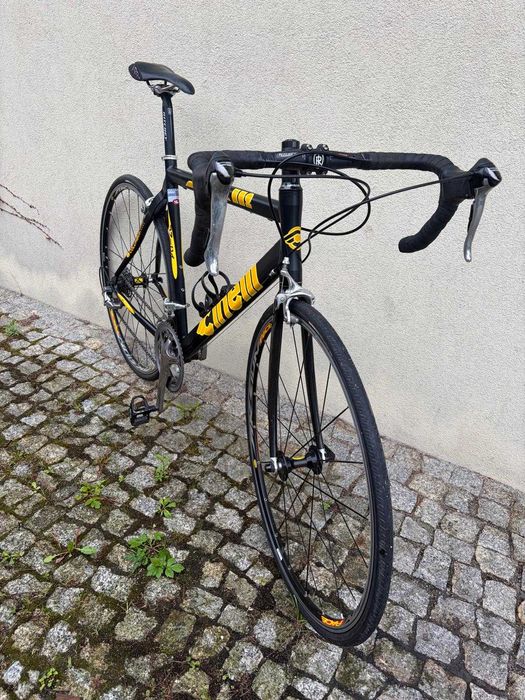 Cinelli rower szosowy L - dobre komponenty