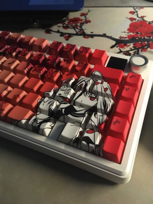 Механічна клавіатура кастомні аніме кейкапи | Custom anime keyboard