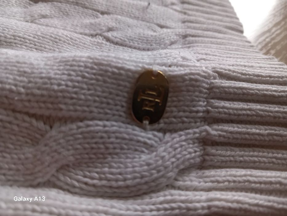 Ralph lauren oryginalny sweterek damski s bawełna