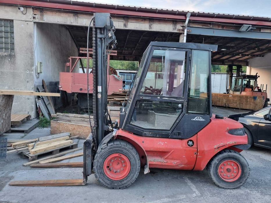 Wózek widłowy - Linde H45 * diesel * model 352 * UDT * dostawa