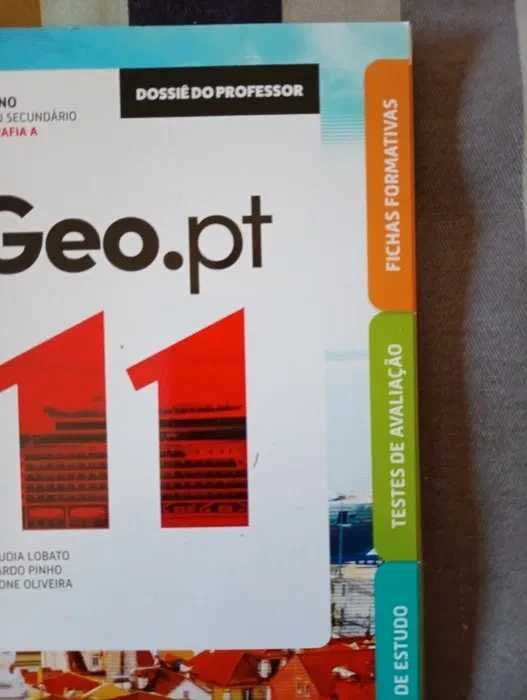 Geo.pt 11 - Geografia A - 11.º Ano Dossier do professor com testes, fichas, soluções, jogos*