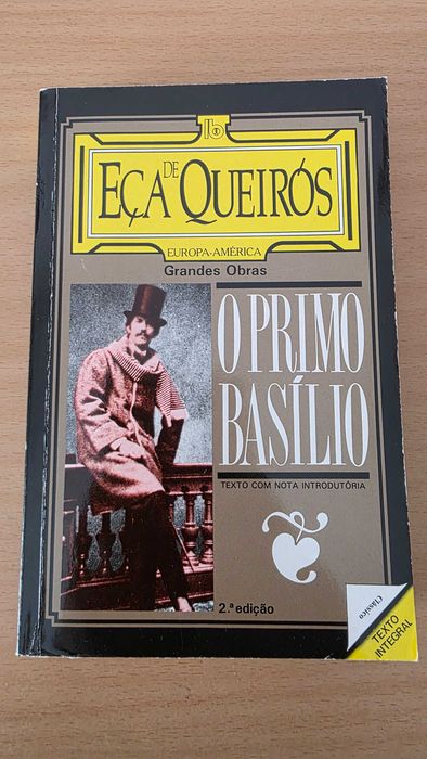 Livro "O Primo Basílio" de Eça de Queirós