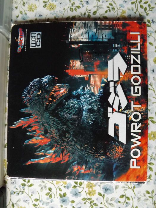 Godzilla, powrót godzilli król potworów dvd film vcd
