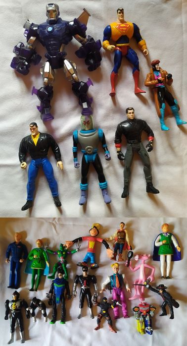 Lote de figuras anos 80 90