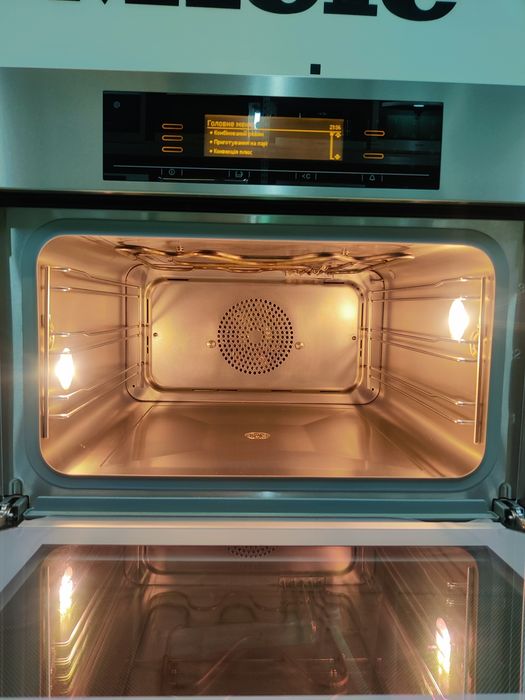 Виставка! Духова шафа+пароварка Miele DGC5080XL. Germany.