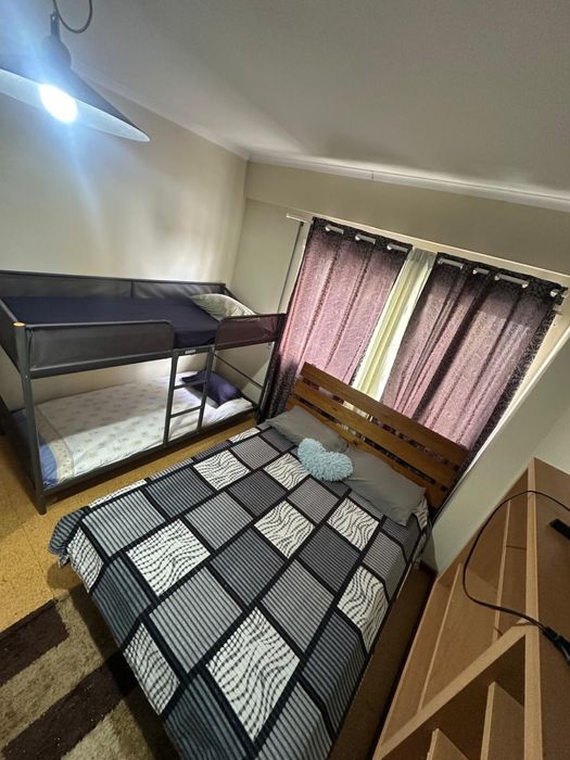 Quarto familiar em Penha de França cama casal + beliche