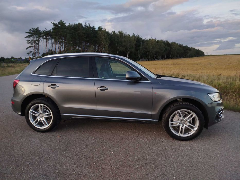 Audi Q5 2.0TDI 177KM s-line UNIKAT bezwypadkowy FULL LED