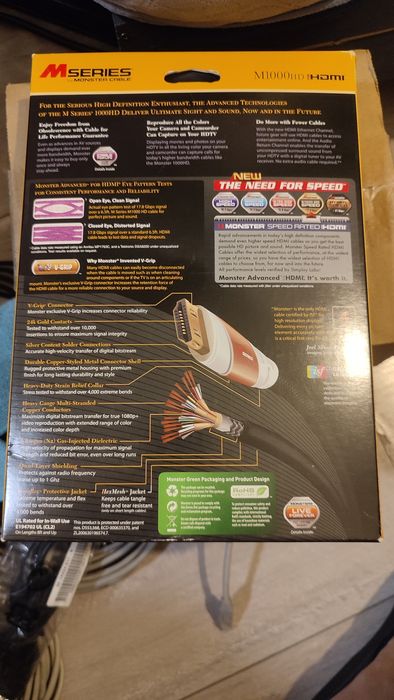 Kabel HDMI Mseries 1,21 m