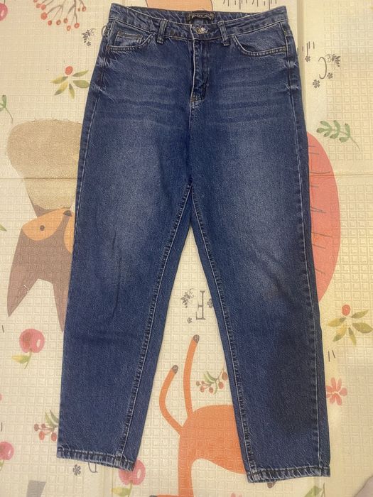 Джинси Zara Mango H&M чорні,сині М,Л 36-38.Mom,прямі,кльош