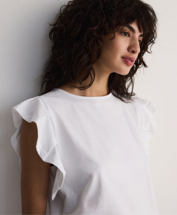 Біла святкова футболка reserved