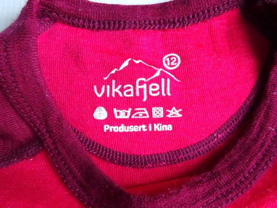 Vikafjell bluzka merino wool  r. 12 lat  super stan