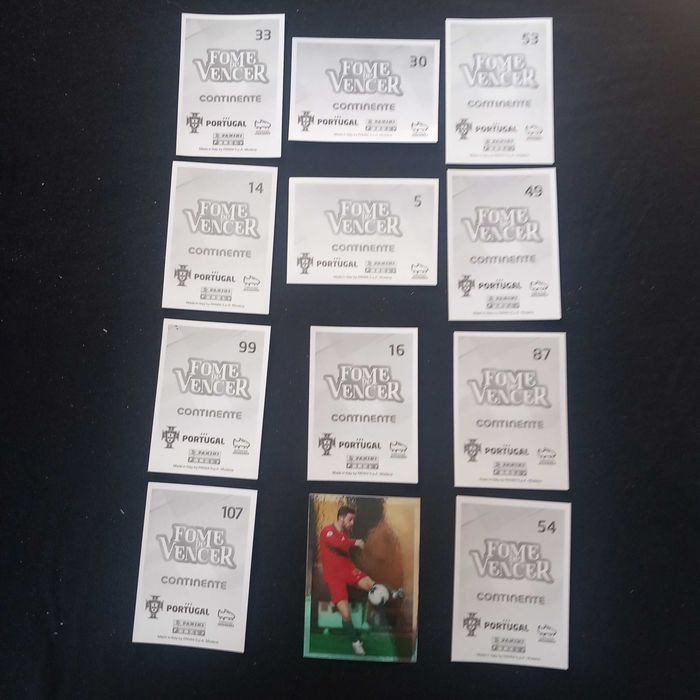 Cromos "Fome de Vencer"
