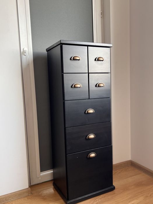 Komoda szafka IKEA HEMNES drewniana 7x szuflady