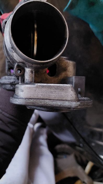 Przepustnica, klapa gaszącą BMW M57