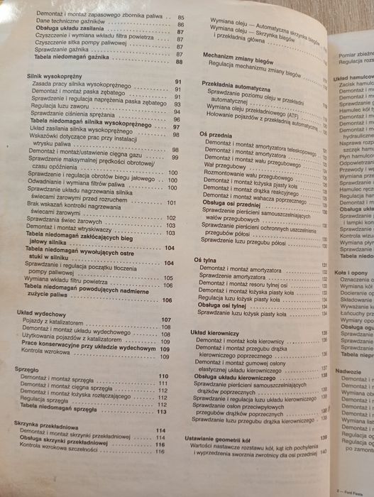 Ford Fiesta – Sam naprawiam – instrukcja naprawy (używana) (50)