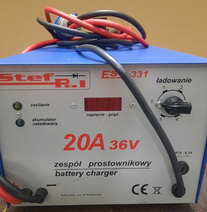 Prostownik stef-pol est - 331 36V/20A