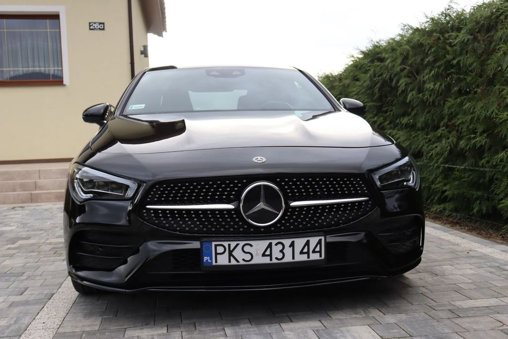Mercedes-Benz CLA Mercedes CLA 220 ładny bogato wyposażony uszkodzony silnik